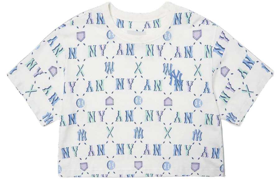 MLB MLB T Shirt Women's White Korean Style