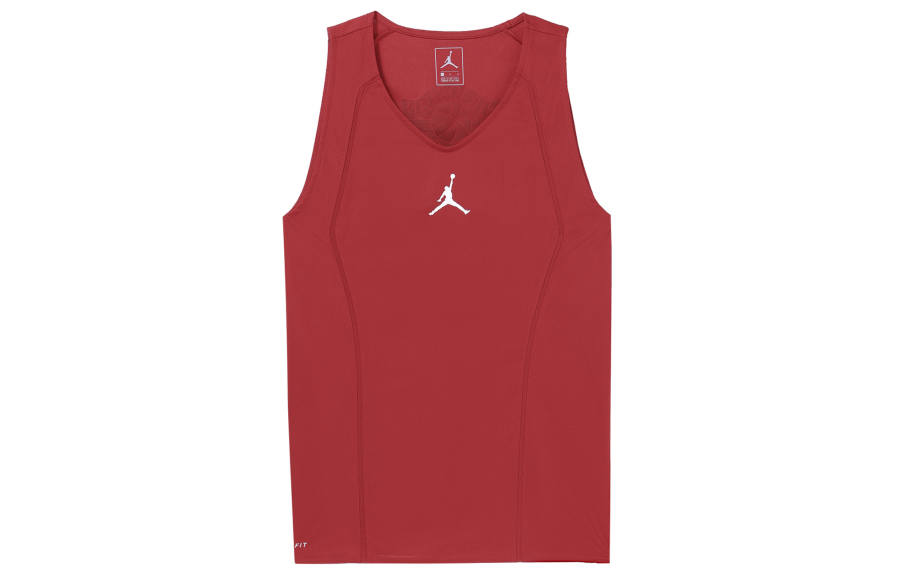 Jordan Jordan Ele Camo Basketball Jerseys Men's Red Moderate Straight Fit