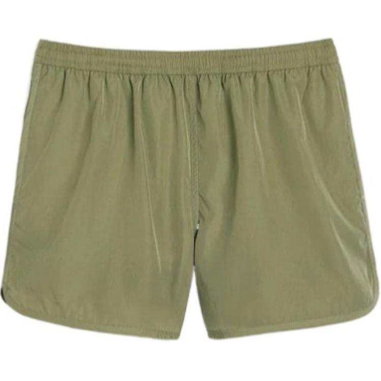 AMIPARIS Ami Logo Plaque Elasticated Waistband Swim Shorts