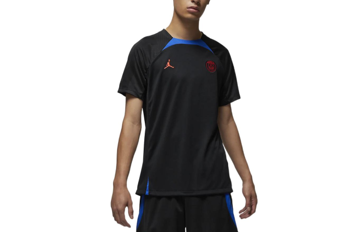 Jordan Jordan Nike PSG X Jordan Soccer Jersey Men's Black