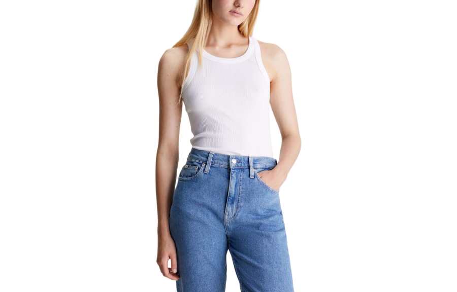 CALVIN KLEIN Tank Top Women's White