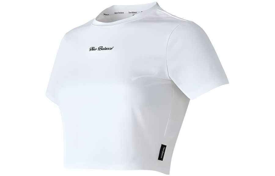 New Balance New Balance T Shirts Women's White Crew Neck Moderate Other