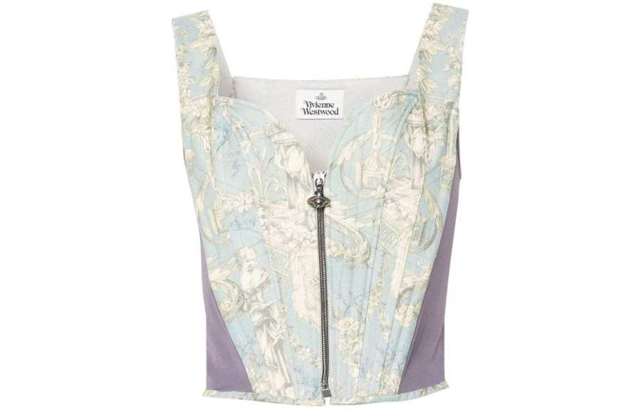 Vivienne Westwood Zip-Up Corset Top