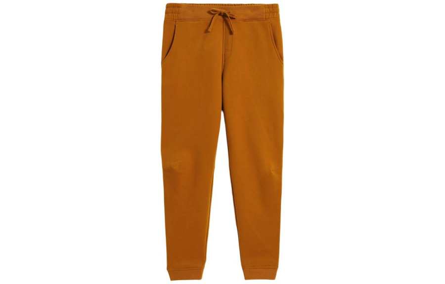 GAP Carbon Soft Brushed Fleece Sweatpants With Fleece Lining Casual Pants Men's