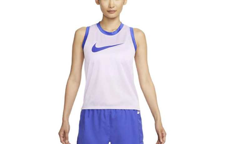 Nike Nike Tank Tops Women's Purple Straight Fit