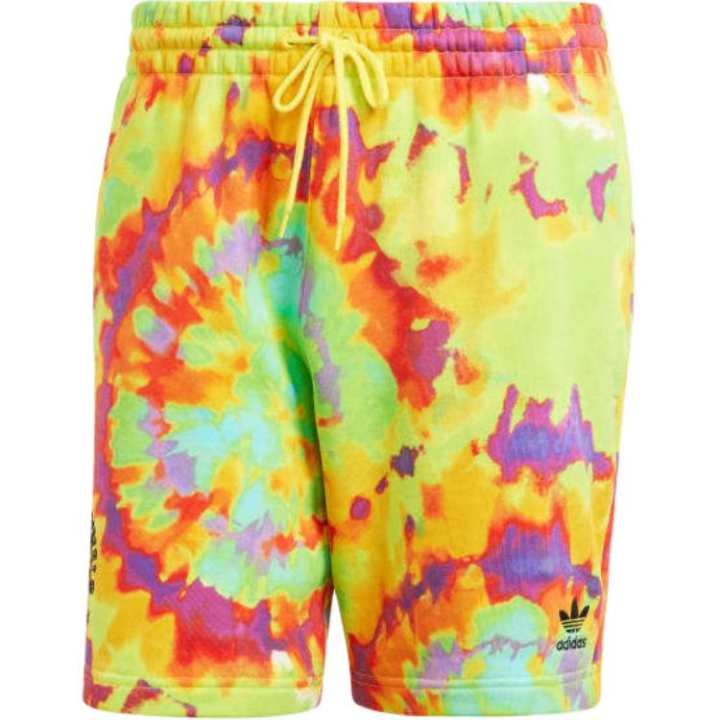 Adidas Adidas TIE DYED Casual Shorts Men's Impact Yellow