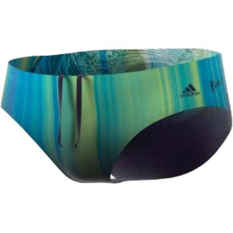 Adidas Adidas Swimming Shorts Men's Dark Ink Blue/Energy Blue/Energy Light Aqua Blue/Semi Bright Yellow Fluorescent