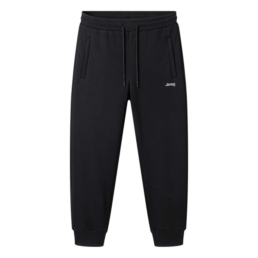 Jeep Luxury Cowboy Collection Casual Pants Unisex Black
