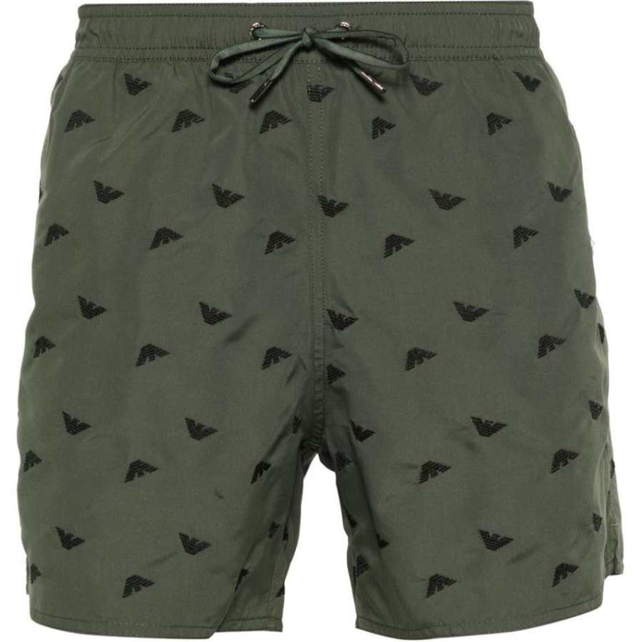 EMPORIO ARMANI Beach Shorts Men's Green