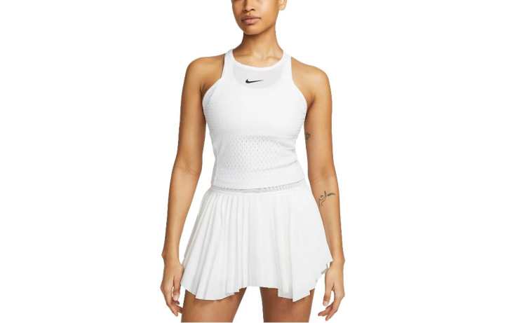 Nike Nike Tank Tops Women's White Crew Neck Moderate Other