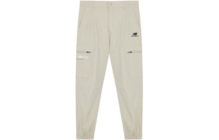 New Balance New Balance Sports Pants Unisex Ecru Moderate
