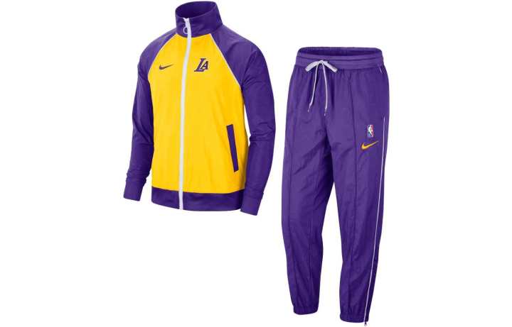 Nike Nike Nba Los Angeles Lakers Courtside Tracksuit