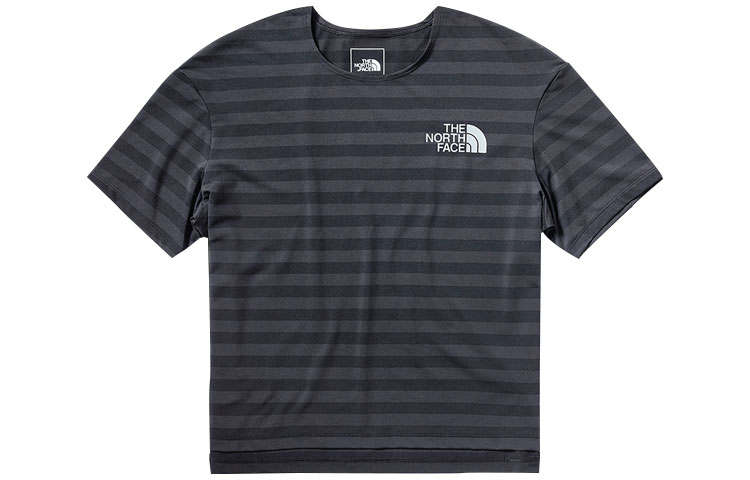 THE NORTH FACE T Shirts Women's Black Crew Neck Moderate Straight Fit