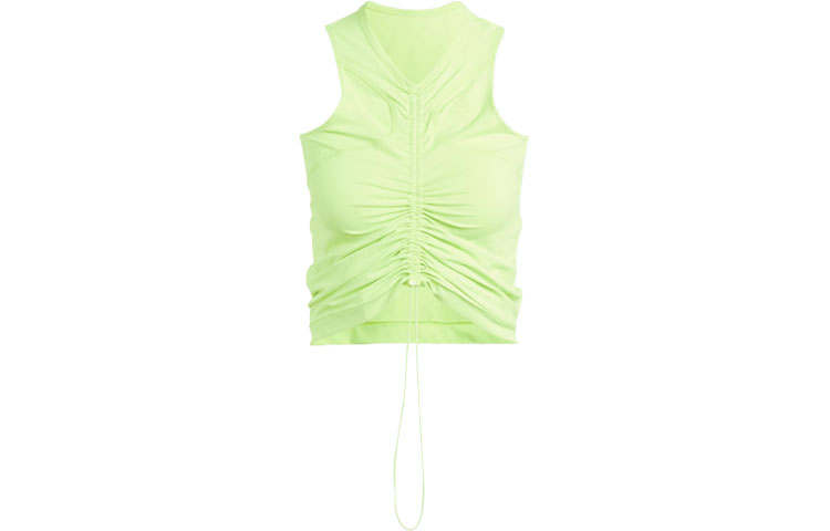 Adidas Adidas CITY ESCAPE Tank Tops Women's Green Crew Neck Moderate Other
