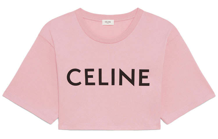 CELINE CELINE Crop Top Women's Light Rose