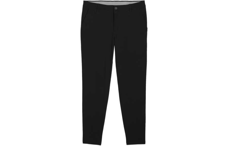 PUMA Casual Pants Men's Black Moderate Straight Fit Pants