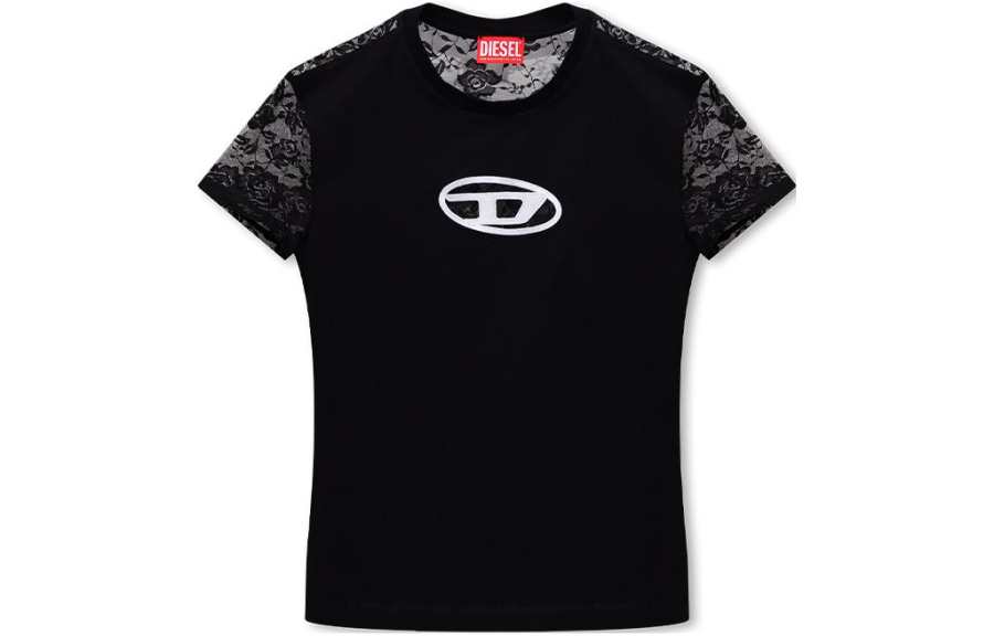 DIESEL Regular T Shirt Women's Black