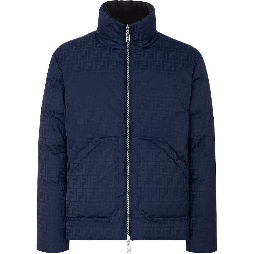 FENDI FENDI Monogrammed Reversible Puffer Jacket