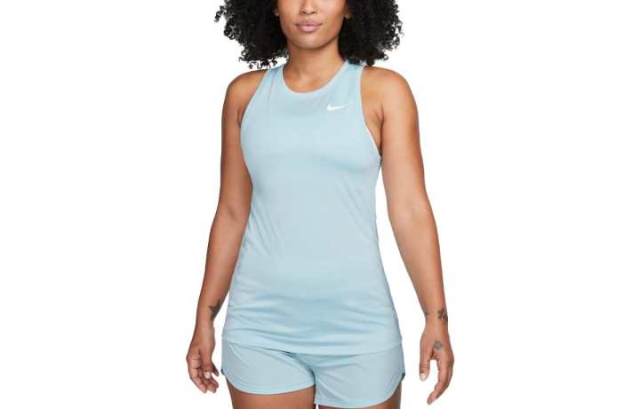 Nike Nike Tank Tops Women's Light Blue Straight Fit