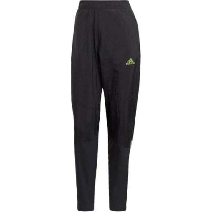 Adidas Adidas Casual Pants Men's Black/Sun Yellow
