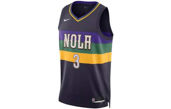 Nike Nike Basketball Jersey Unisex Navy Blue
