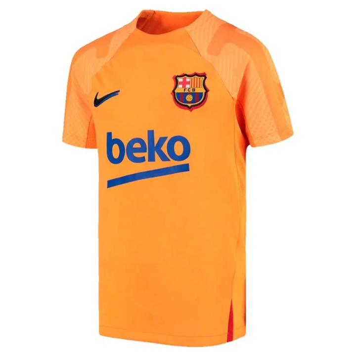 Nike Nike Barcelona Soccer Jersey Men's Orange