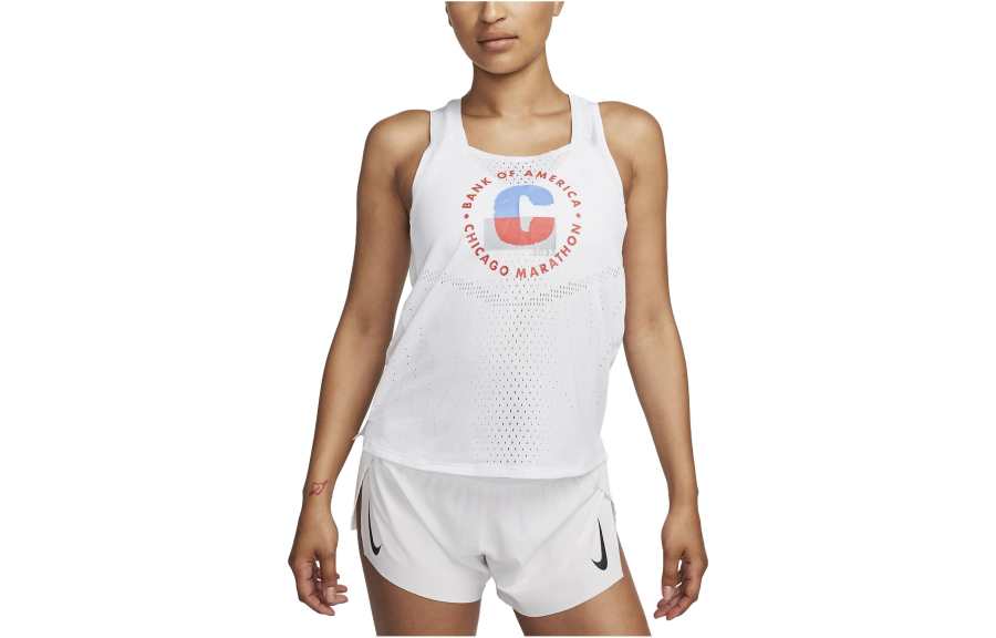 Nike Nike Tank Tops Women's White Crew Neck Moderate Other