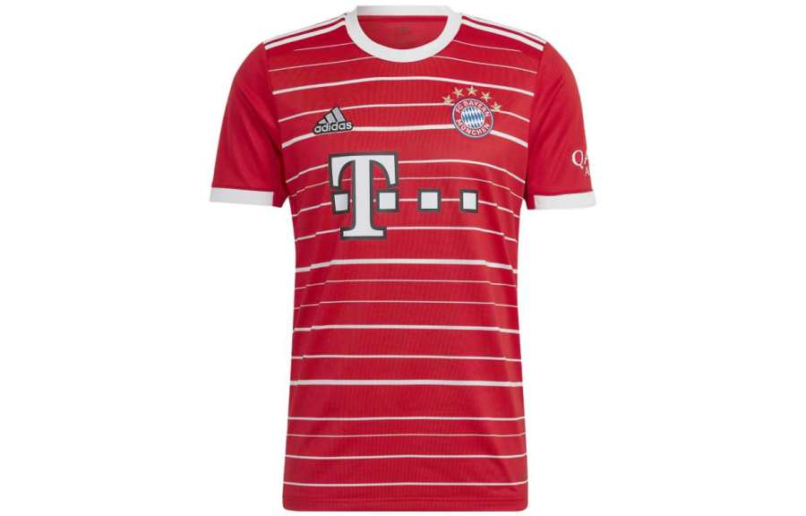 Adidas Adidas Bayern Munich Black Soccer Jersey Fan Edition Men's Red