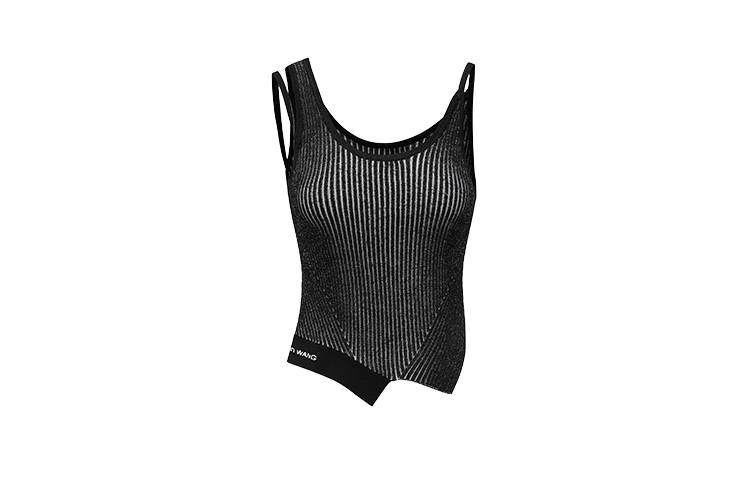 Feng Chen Wang Feng Chen Wang asymmetric vest top