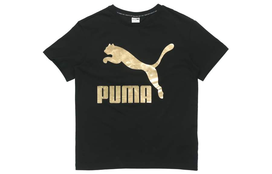 PUMA Set in Sleeve T Shirt Women's Black
