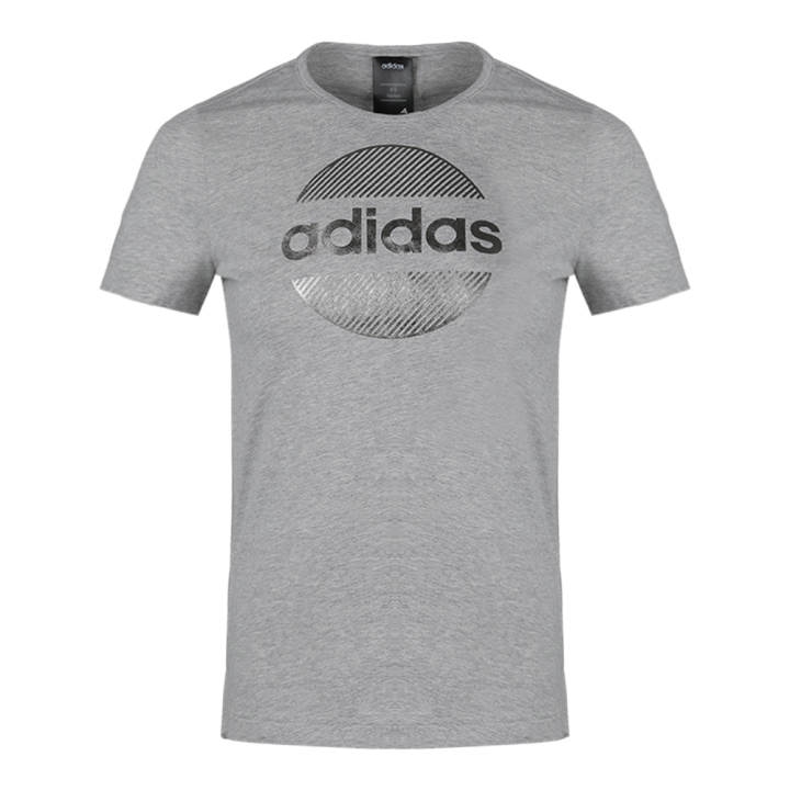 Adidas Adidas T Shirts Women's Gray Crew Neck Moderate