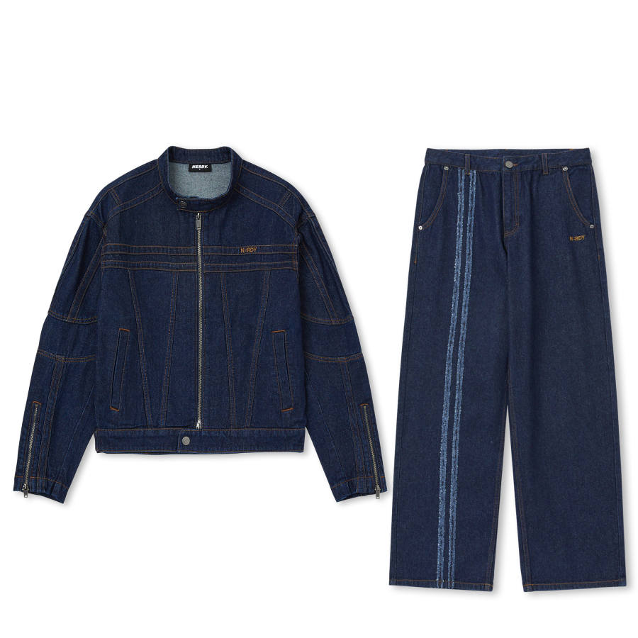 Nerdy SS24 Casual Sportswear Unisex Dark Blue