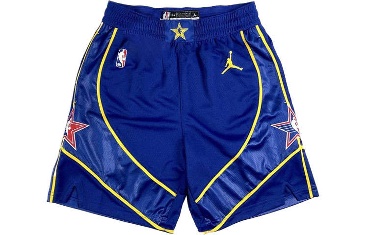 Jordan Jordan Basketball Shorts Men's Blue Moderate Straight Fit Pants