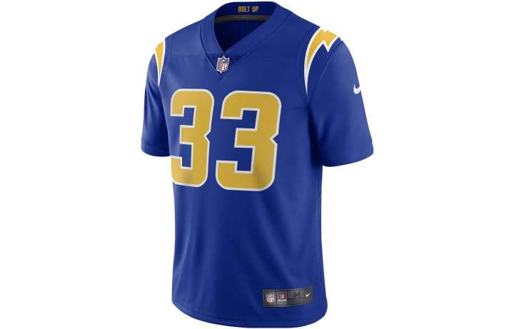 Nike Nike Soccer Jerseys Men's Blue Moderate Straight Fit