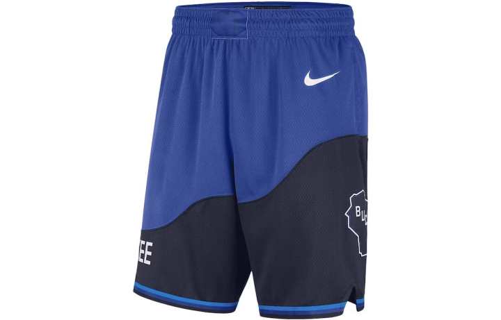 Nike Nike Nba City Edition 2020 Milwaukee Bucks Swingman Shorts