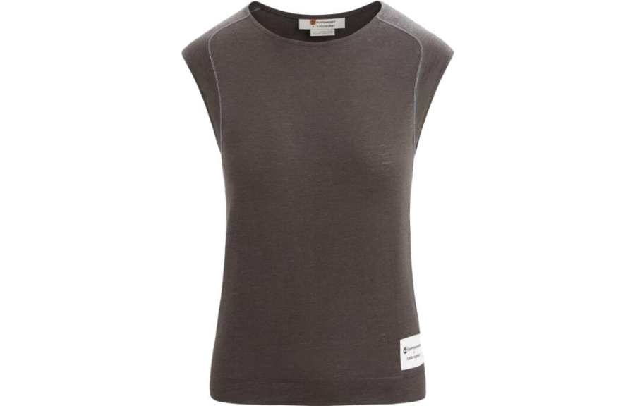 Timberland X ICEBREAKER Tank Tops Women's Gravel Brown Moderate