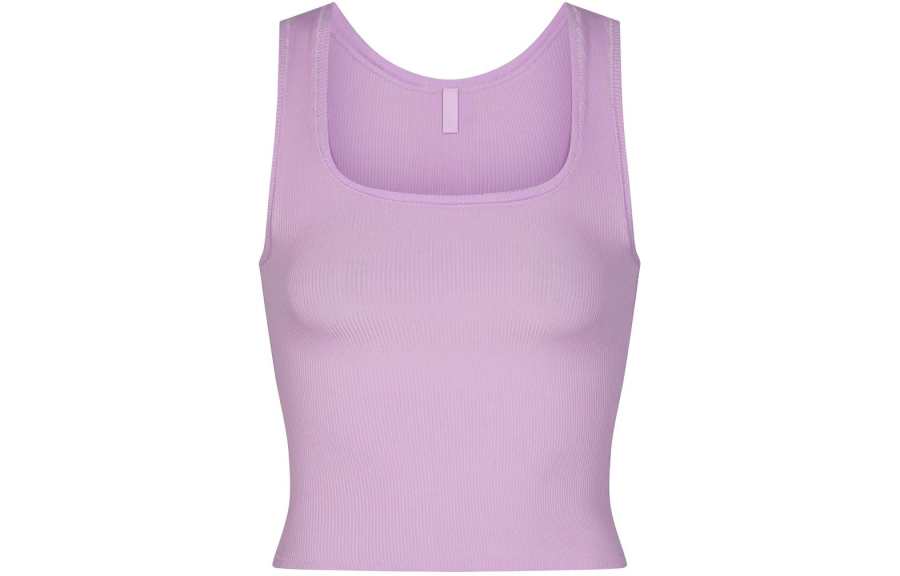 Skims Valentine's Day Collection Tank Top Women's SUGAR PLUM/Sugar Plum