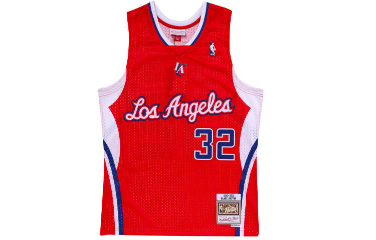 Mitchell Ness Mitchell Ness Basketball Jersey Unisex Red