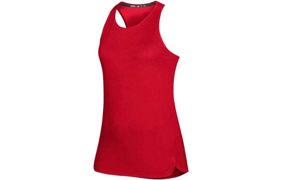 Adidas Adidas Tank Tops Women's Red Crew Neck Moderate Other