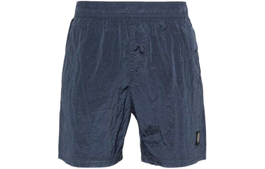 STONE ISLAND Casual Shorts Men's Blue