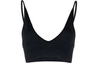 RICK OWENS V-neck Stretch Top