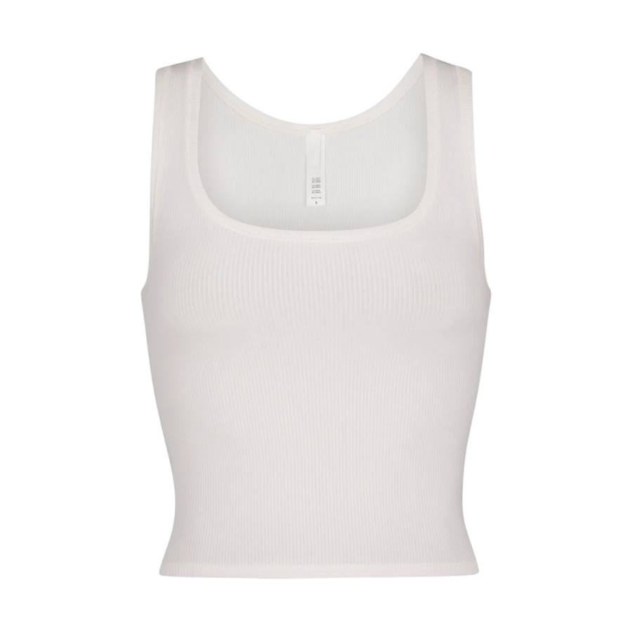 Skims SOFT LOUNGE Camisole Women's Marble White