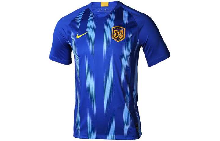 Nike Nike Suning, Jiangsu Soccer Jerseys Men's Blue Moderate