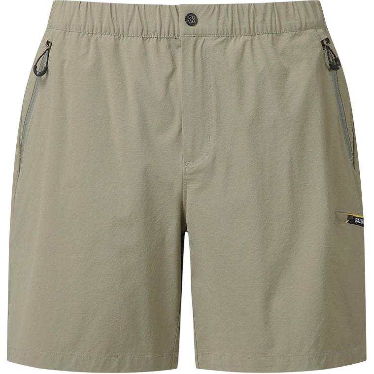 SALOMON Race Flag Cargo Shorts Unisex Warm Khaki