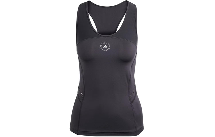 Adidas Adidas X Stella McCartney Tank Tops Women's Black Crew Neck Moderate Straight Fit