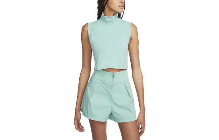 Nike Nike Tank Tops Women's Mineral Stand Collar Moderate Straight Fit