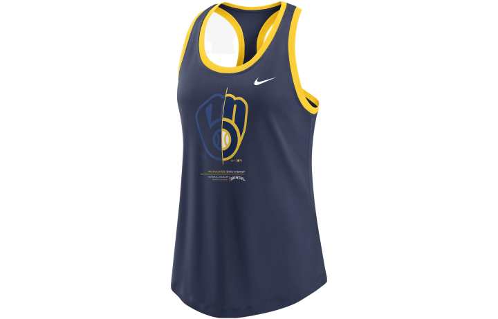 Nike Nike West Virginia Primetime Shadow Women's Nike College Racerback Tank Top
