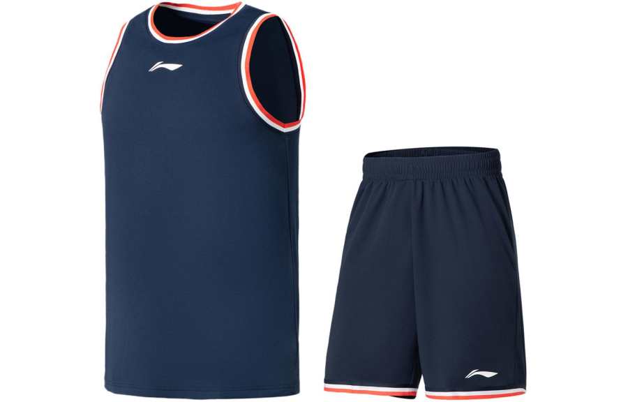 Li-Ning Li Ning Basketball Collection Casual Sportswear Men's Guangdong Blue