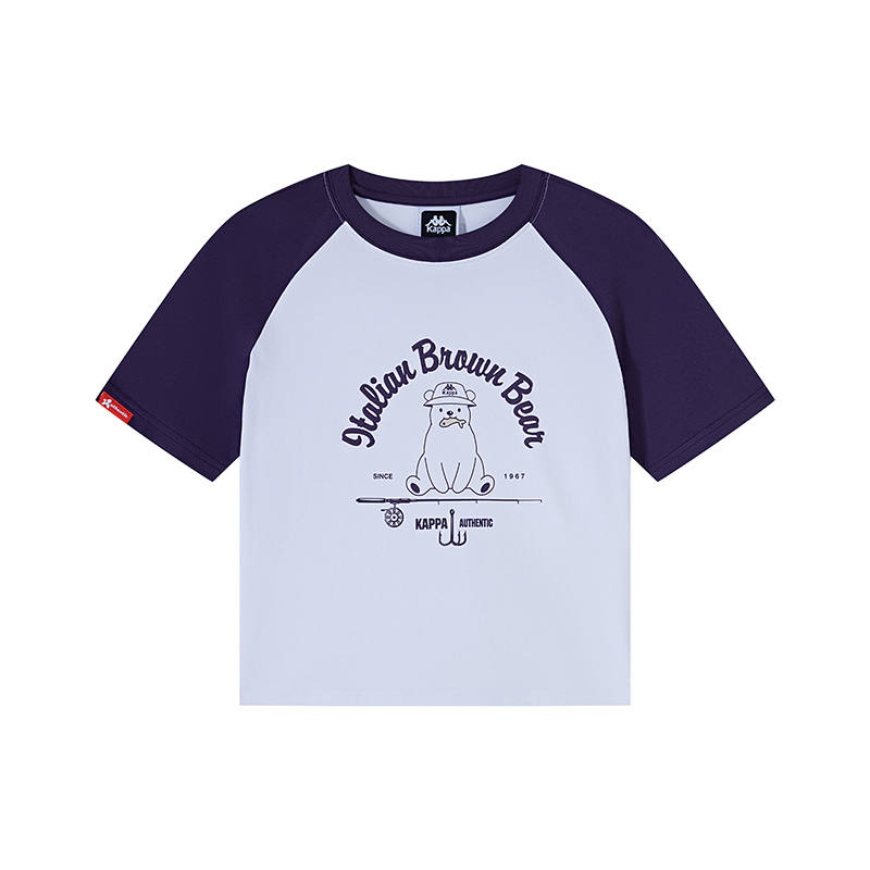 Kappa Summer T Shirt Women's Purple