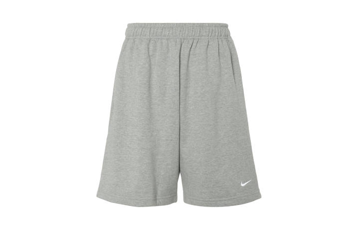 Nike Nike Solo Swoosh Casual Shorts Men's Light Gray